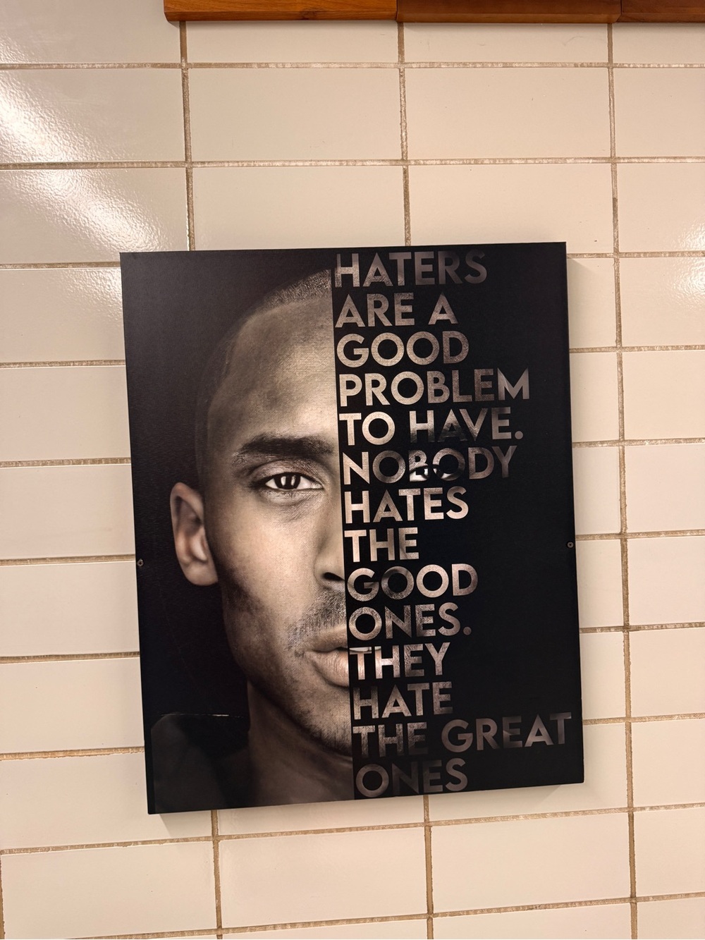 Black Motivational Wall Art
